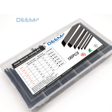 DEEM 180 PCS Precut 100mm cable insulation sleeve for electric wire